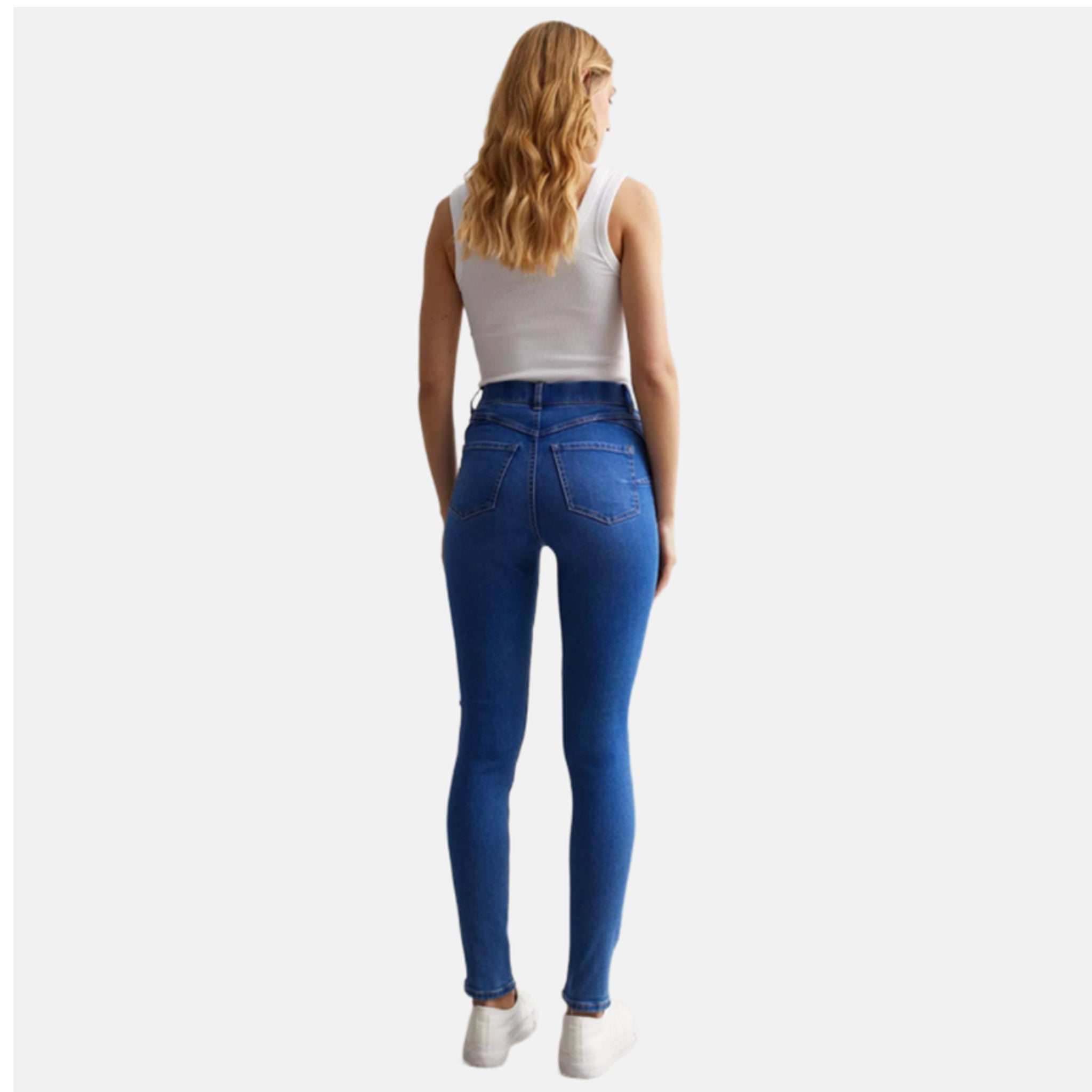 Ladies ex store (New Look) jeggings stretchy skinny fit denim look